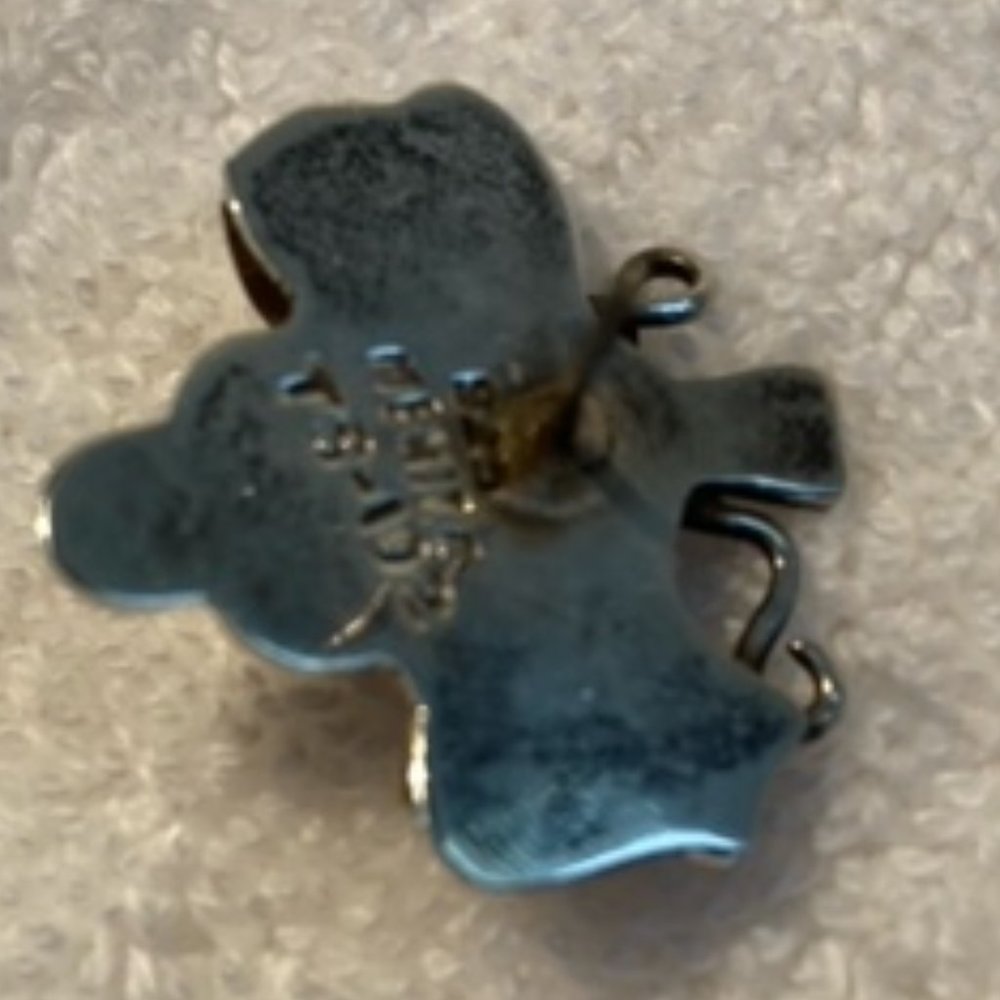 Mexican Silver Grape Cluster Earrings - Picture 2 of 5